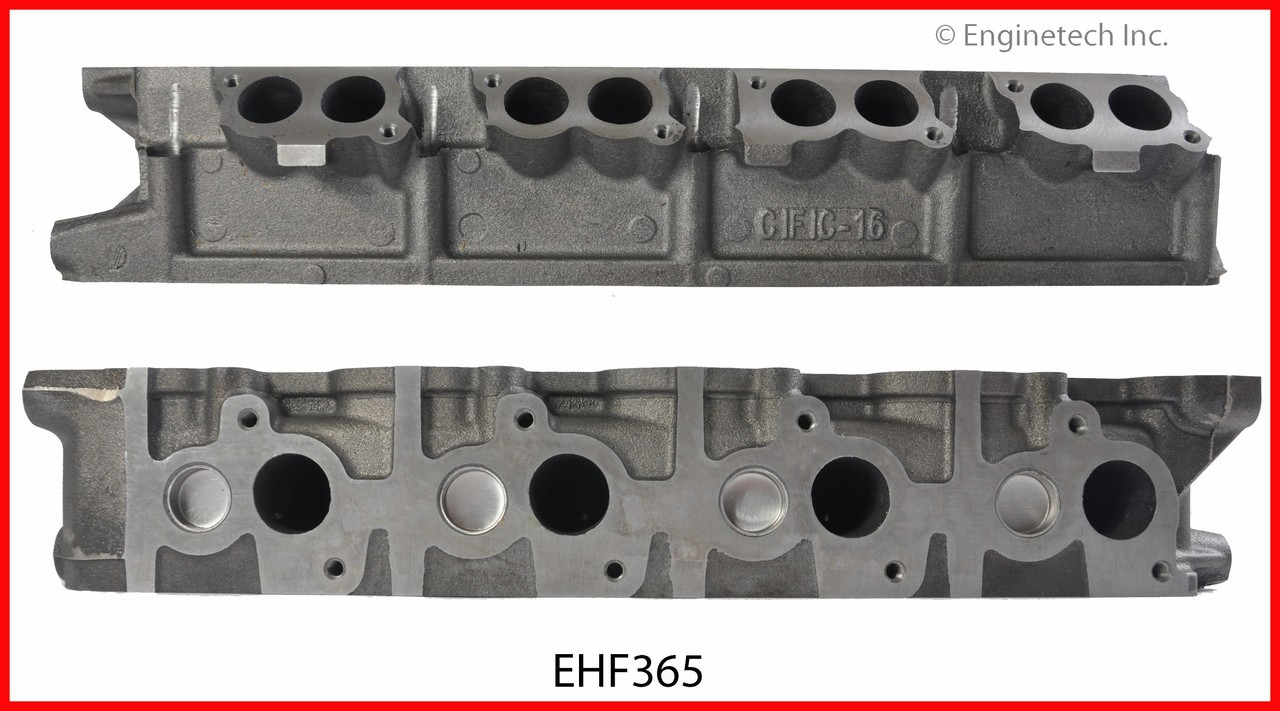 2005 Ford Excursion 6.0L Engine Cylinder Head EHF365 -13