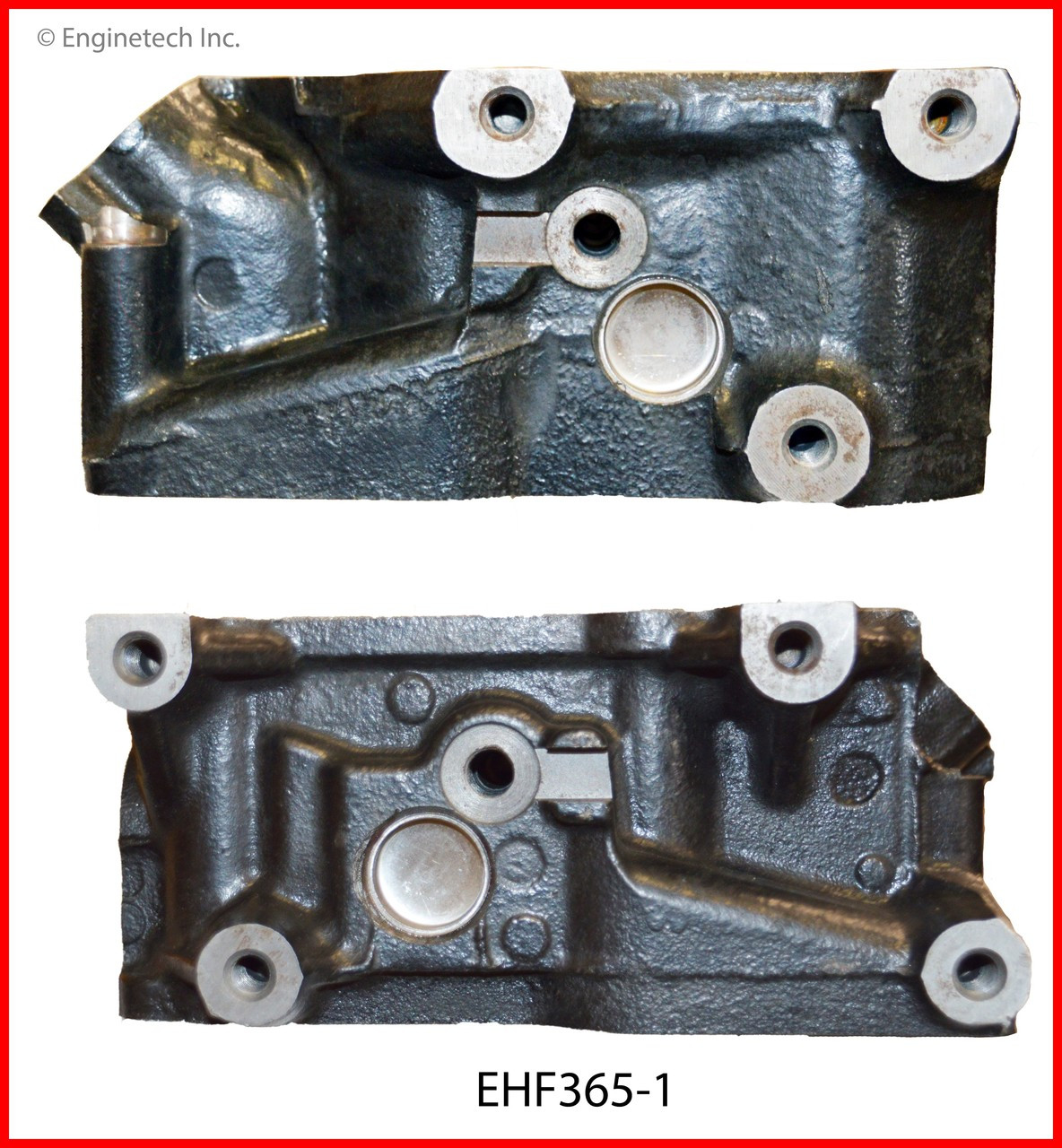 2009 Ford E-350 Super Duty 6.0L Engine Cylinder Head EHF365-1 -19