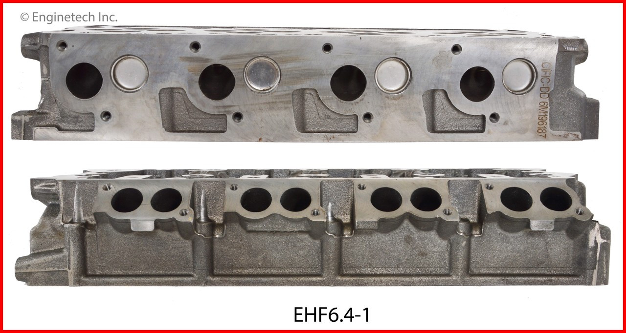 2009 Ford F-350 Super Duty 6.4L Engine Cylinder Head EHF6.4-1 -4