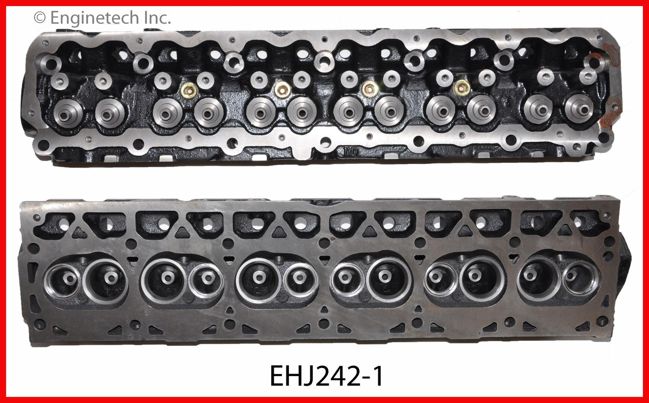 2005 Jeep Wrangler 4.0L Engine Cylinder Head EHJ242-1 -16