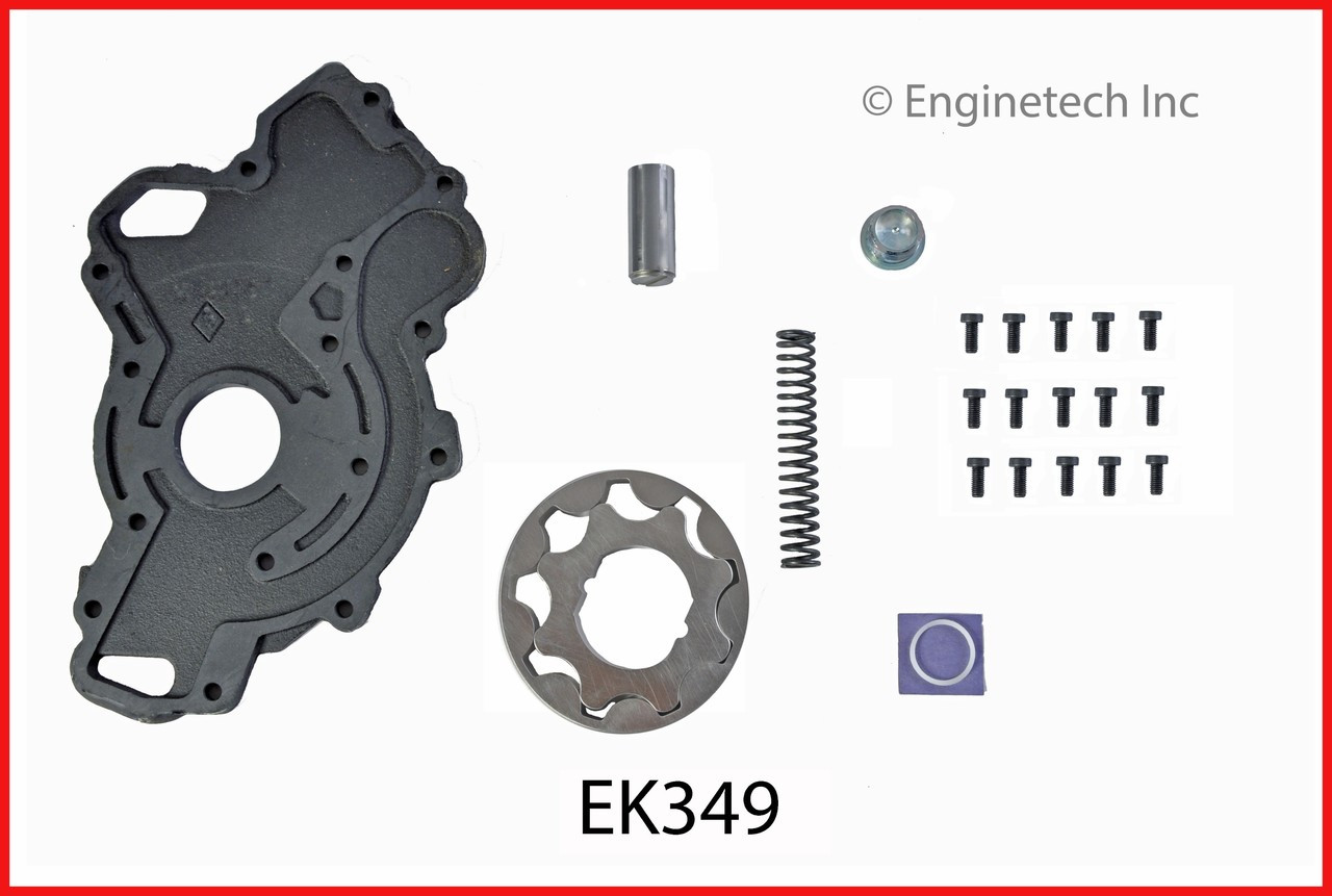 2011 Chevrolet Equinox 2.4L Engine Oil Pump Repair Kit EK349 -124