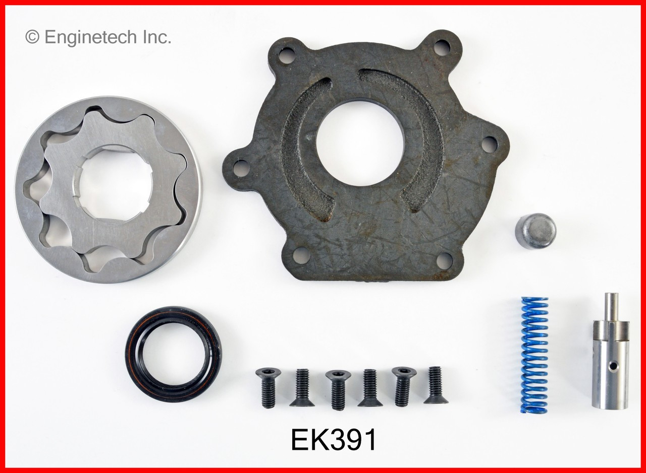2010 Chrysler Town & Country 3.3L Engine Oil Pump Repair Kit EK391 -14