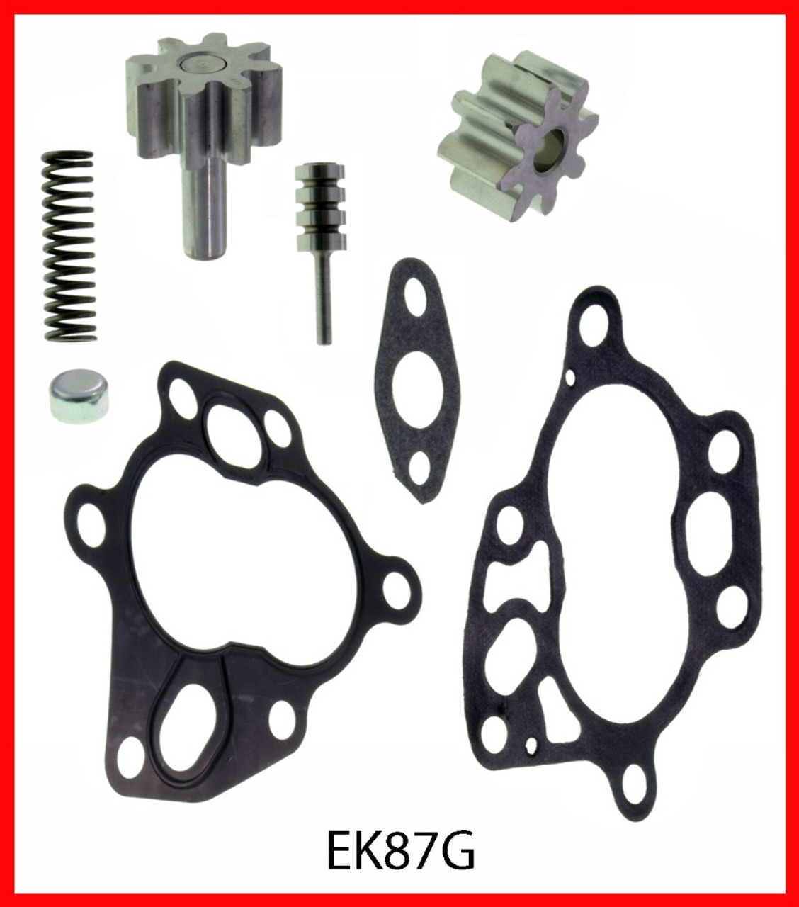 1986 Ford Mustang 3.8L Engine Oil Pump Repair Kit EK87G -28