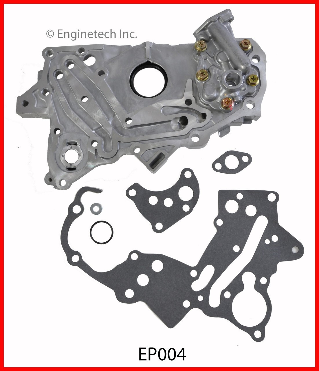 1990 Mitsubishi Mighty Max 2.4L Engine Oil Pump EP004 -4