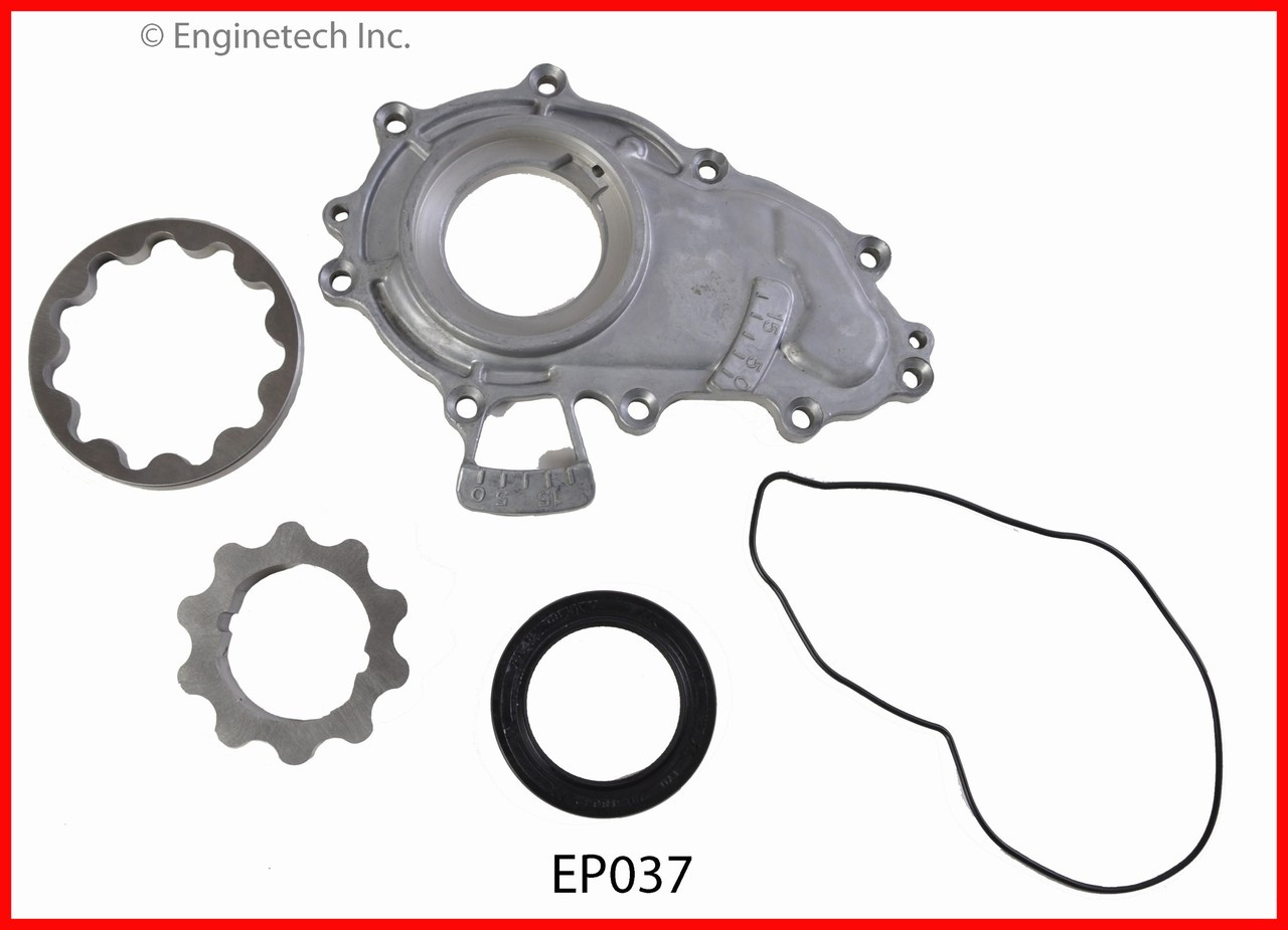 2002 Toyota Tacoma 2.4L Engine Oil Pump EP037 -8
