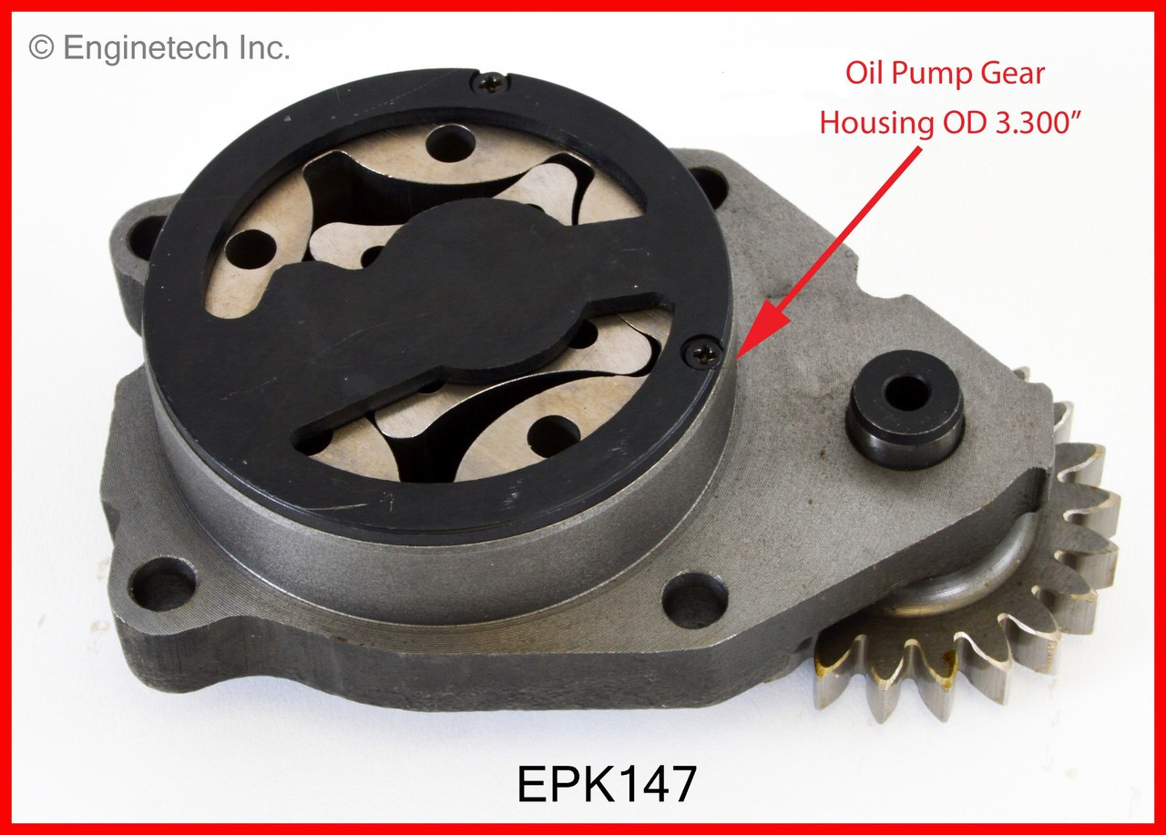 2008 Dodge Ram 2500 5.9L Engine Oil Pump EPK147 -17