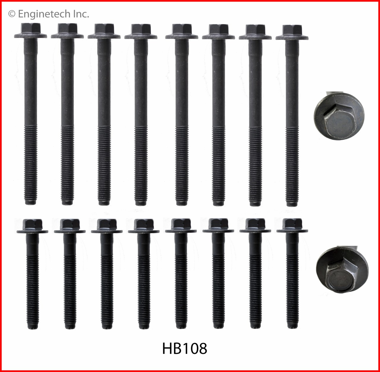 1997 Ford Windstar 3.8L Engine Cylinder Head Bolt Set HB108 -5