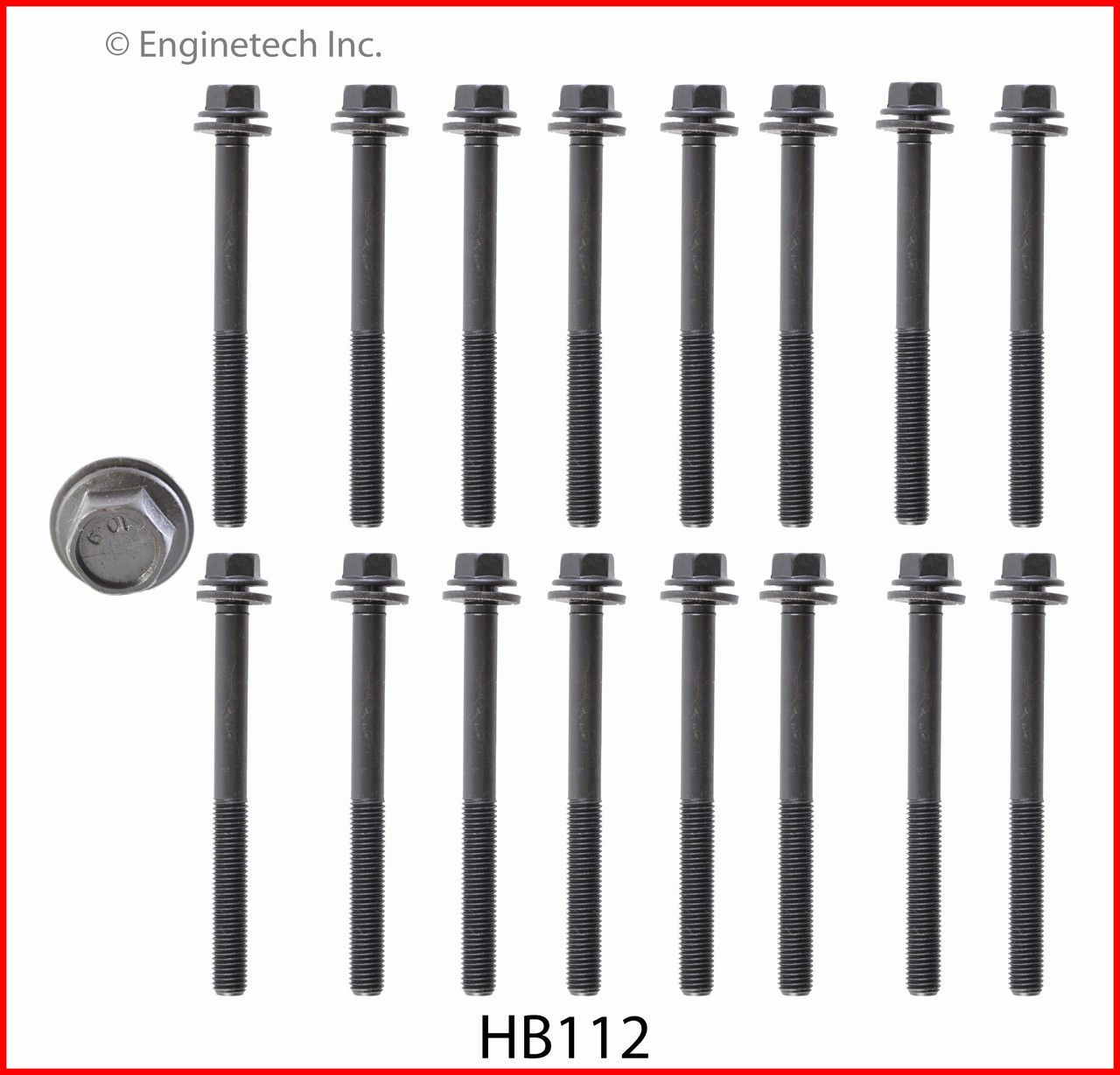 2009 Chrysler Town & Country 3.3L Engine Cylinder Head Bolt Set HB112 -123