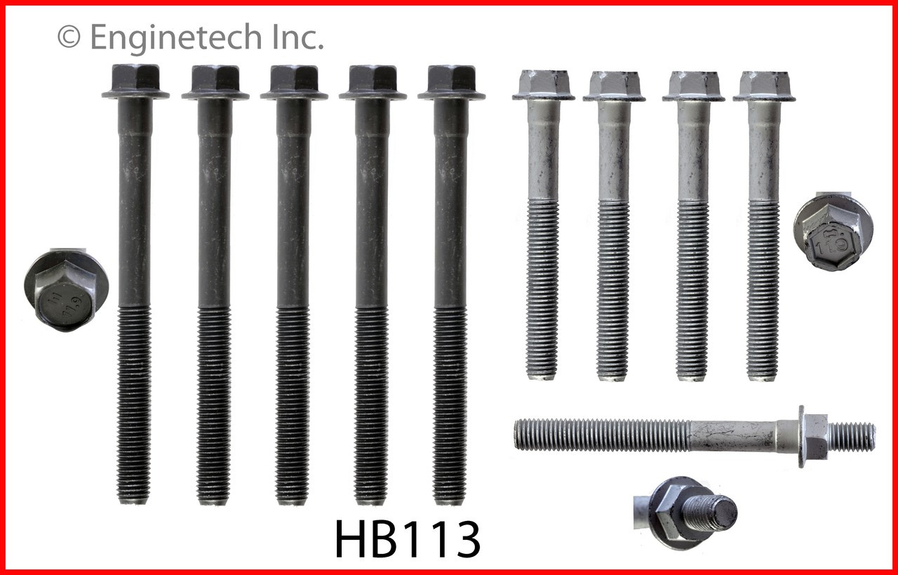 1992 Chevrolet Corsica 2.2L Engine Cylinder Head Bolt Set HB113 -9