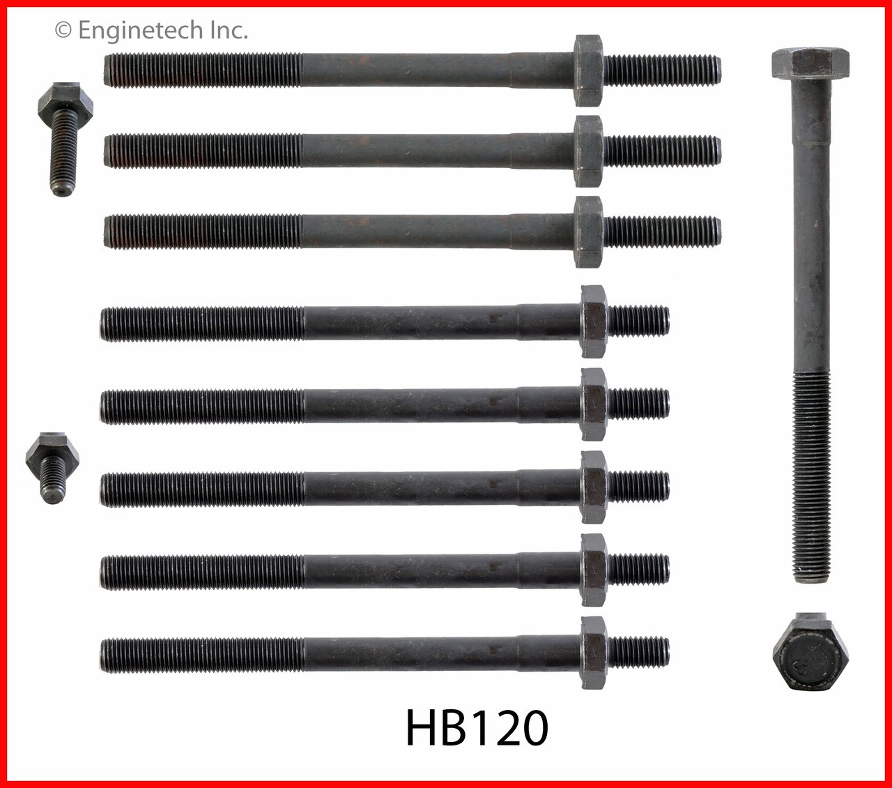 1988 Pontiac Sunbird 2.0L Engine Cylinder Head Bolt Set HB120 -32