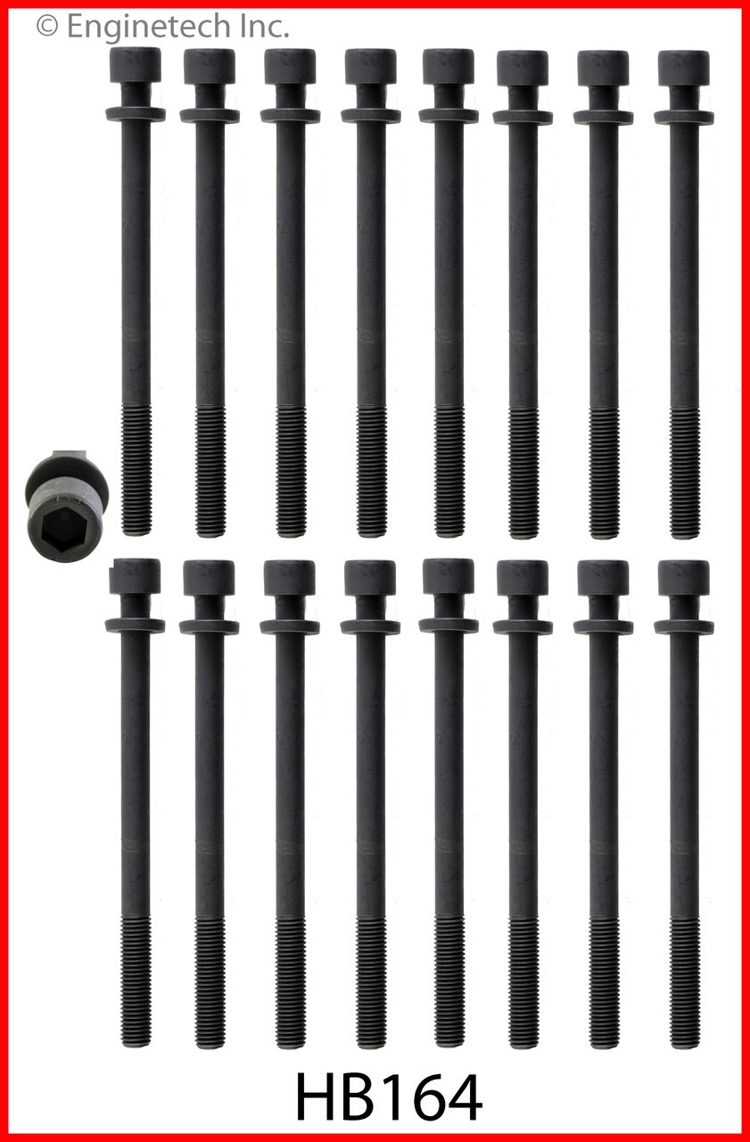 1999 Isuzu Amigo 3.2L Engine Cylinder Head Bolt Set HB164 -8
