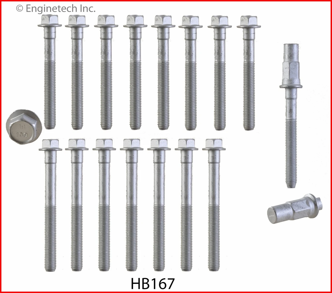 2007 Chevrolet Equinox 3.4L Engine Cylinder Head Bolt Set HB167 -90