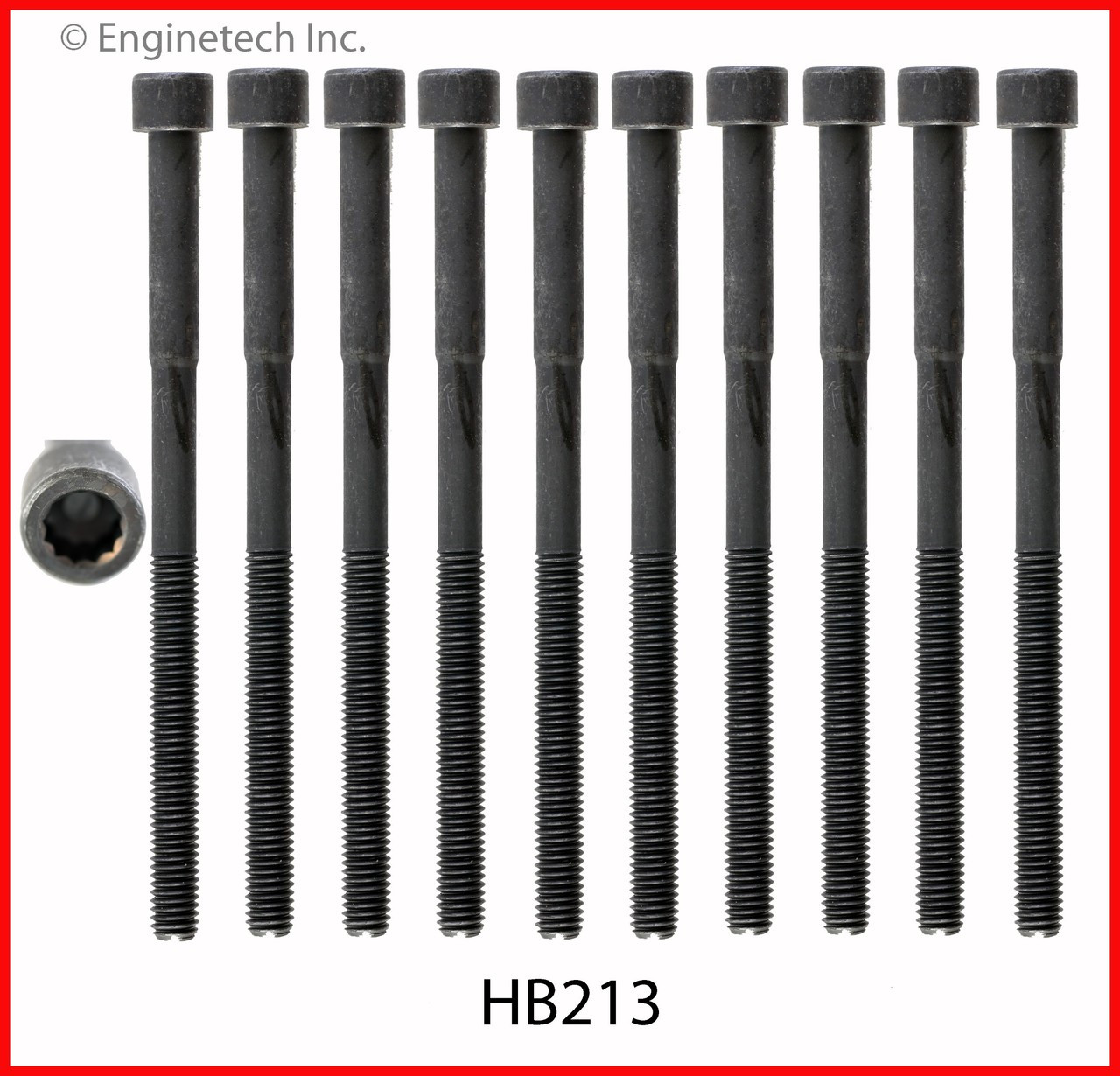 2010 Toyota Yaris 1.5L Engine Cylinder Head Bolt Set HB213 -19