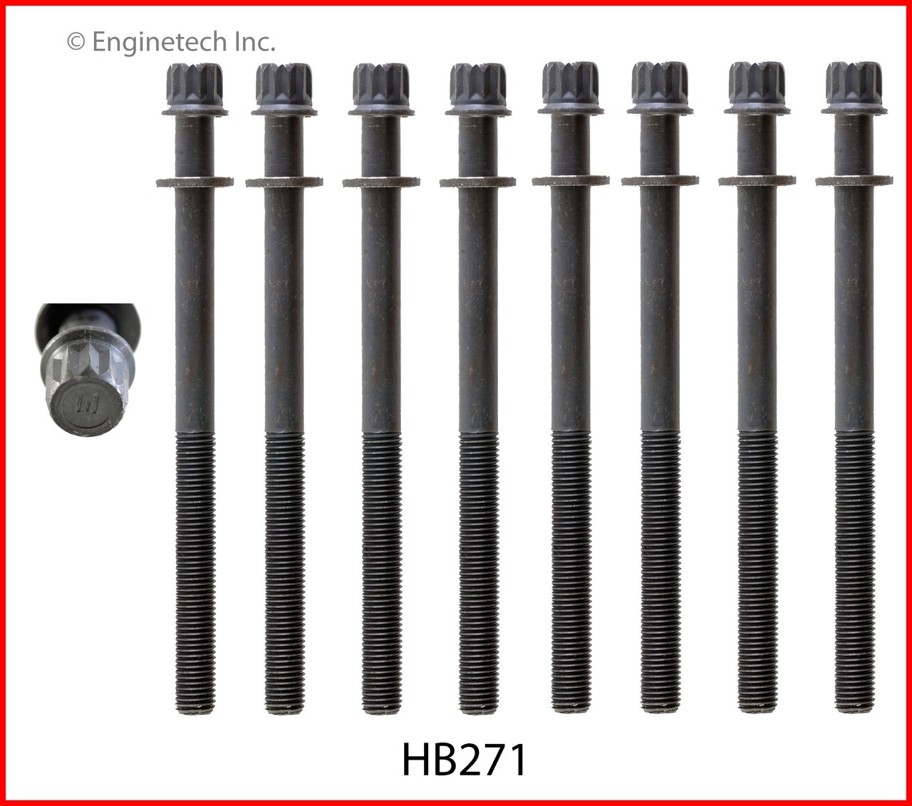 2006 Honda Odyssey 3.5L Engine Cylinder Head Bolt Set HB271 -25