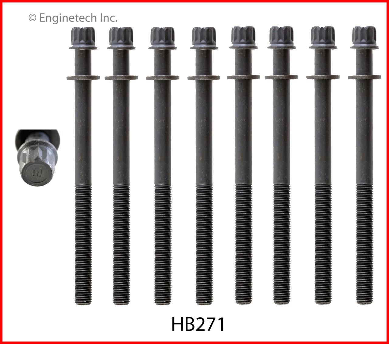 2007 Saturn Vue 3.5L Engine Cylinder Head Bolt Set HB271 -44