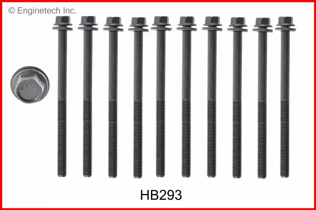 2003 Honda Civic 1.3L Engine Cylinder Head Bolt Set HB293 -1