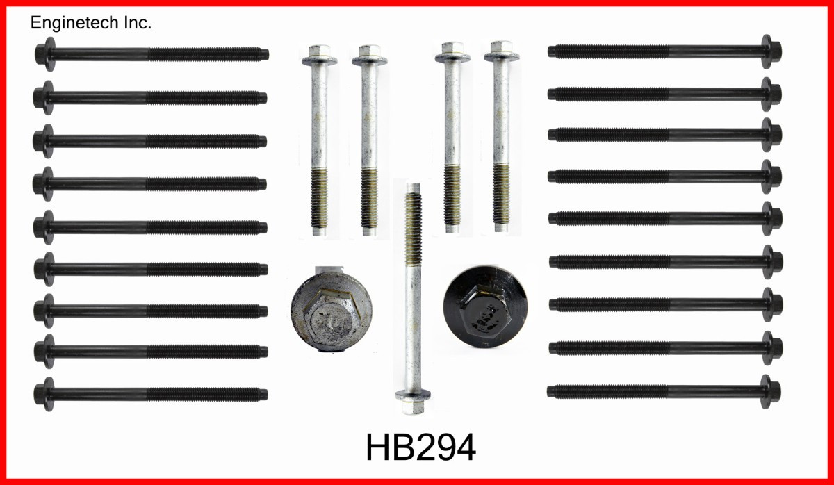 2011 Ford F-350 Super Duty 6.7L Engine Cylinder Head Bolt Set HB294 -16