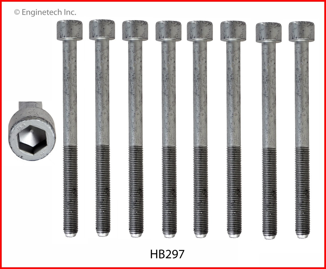 2013 Subaru Tribeca 3.6L Engine Cylinder Head Bolt Set HB297 -28
