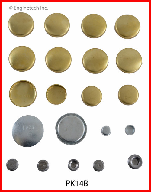 1993 Dodge B250 5.9L Engine Expansion Plug Kit PK14B -1529