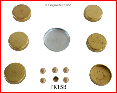 2000 Ford E-250 Econoline 5.4L Engine Expansion Plug Kit PK15B -39