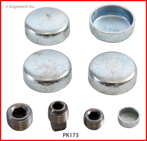 1990 Pontiac Sunbird 2.0L Engine Expansion Plug Kit PK173 -49