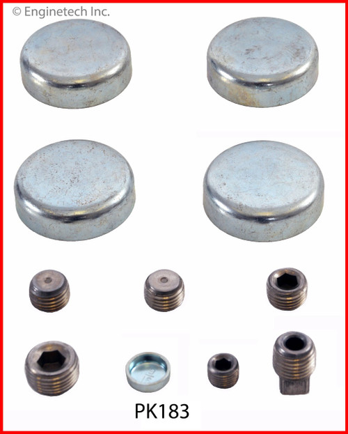 1987 Chevrolet Beretta 2.0L Engine Expansion Plug Kit PK183 -8