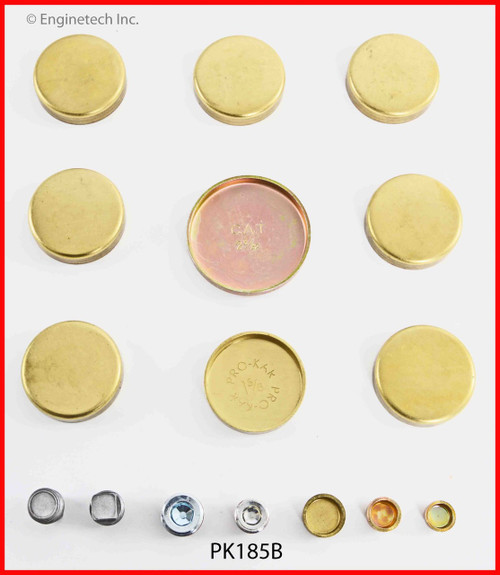 1994 Chevrolet C2500 4.3L Engine Expansion Plug Kit PK185B -233