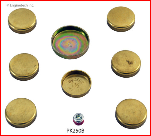 1987 Ford Bronco II 2.9L Engine Expansion Plug Kit PK250B -3