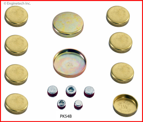 1987 Ford Thunderbird 3.8L Engine Expansion Plug Kit PK54B -37