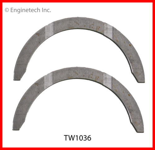 2004 Kia Spectra 1.8L Engine Crankshaft Thrust Washer TW1036STD -12