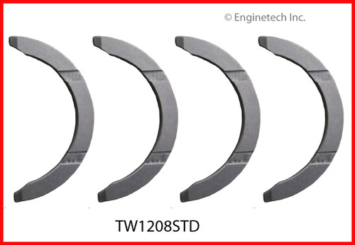 1992 Nissan Sentra 1.6L Engine Crankshaft Thrust Washer TW1208STD -8