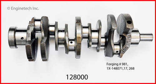 1989 Pontiac 6000 3.1L Engine Crankshaft Kit 128000 -4