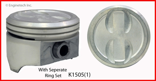 1987 Chevrolet Monte Carlo 4.3L Engine Piston and Ring Kit K1505(1) -1012