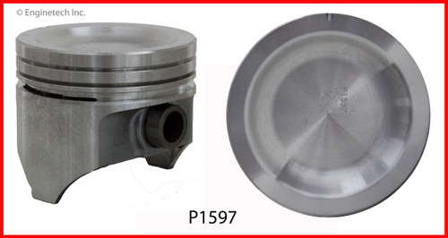 Engine Piston Set - Kit Part - P1597(6)