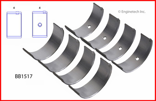 Engine Connecting Rod Bearing Set - Kit Part - BB1517