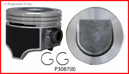 Engine Piston Set - Kit Part - P3087(8)
