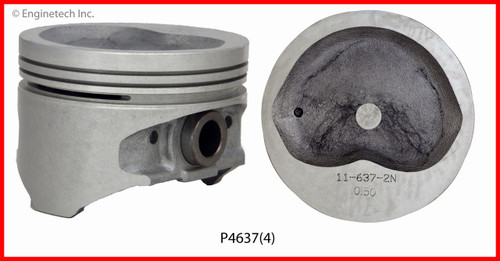 Engine Piston Set - Kit Part - P4637(4)