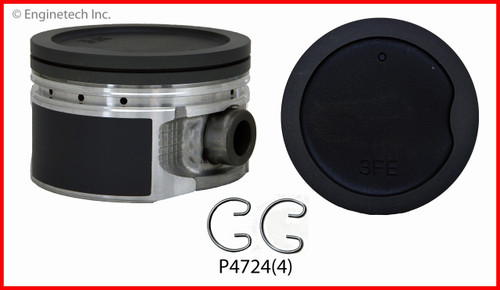 Engine Piston Set - Kit Part - P4724(4)