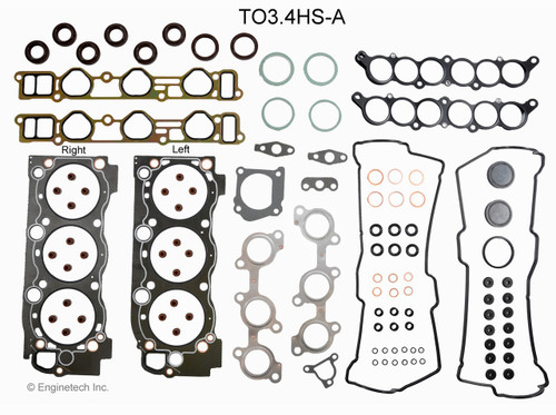 Engine Cylinder Head Gasket Set - Kit Part - TO3.4HS-A