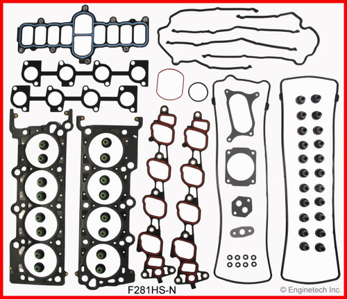 Engine Cylinder Head Gasket Set - Kit Part - F281HS-N