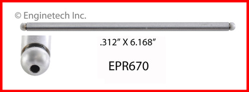 2011 Buick Lucerne 3.9L Engine Push Rod EPR670.P62