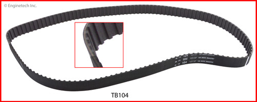 1992 Nissan Maxima 3.0L Engine Timing Belt TB104.P32