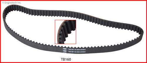 1985 Honda Accord 1.8L Engine Timing Belt TB160.P3