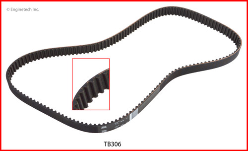 2000 Audi A4 1.8L Engine Timing Belt TB306.P3