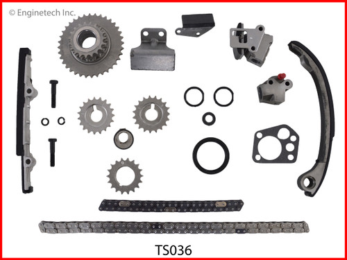 2000 Nissan Xterra 2.4L Engine Timing Set TS036.P7