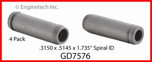 1992 Plymouth Acclaim 3.0L Engine Valve Guide GD7576.P62