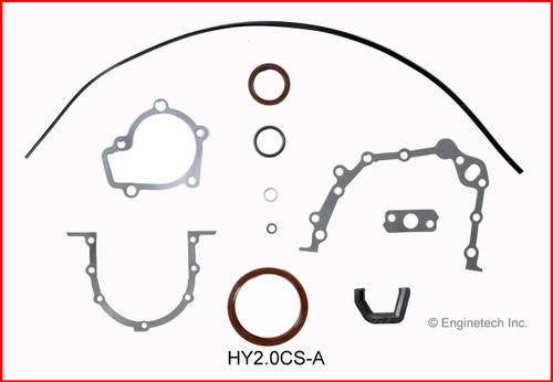 2009 Hyundai Elantra 2.0L Engine Lower Gasket Set HY2.0CS-A.P43 2009 Hyundai Elantra 2.0L Engine Lower Gasket Set HY2.0CS-A.P43