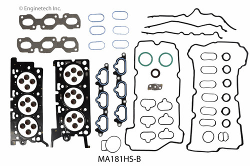 2005 Mazda 6 3.0L Engine Cylinder Head Gasket Set MA181HS-B.P3