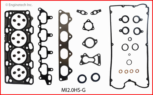 2004 Mitsubishi Lancer 2.0L Engine Gasket Set MI2.0K-5.P2