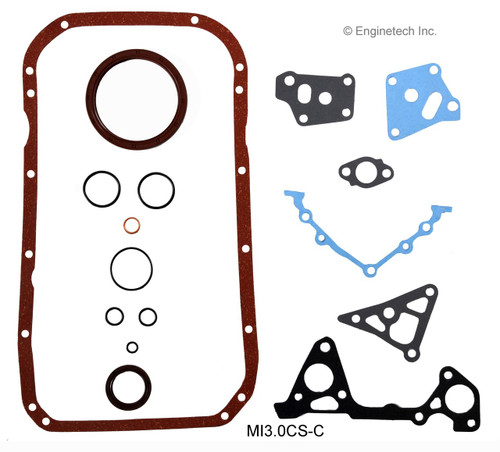 1996 Dodge Avenger 2.5L Engine Lower Gasket Set MI3.0CS-C.P7